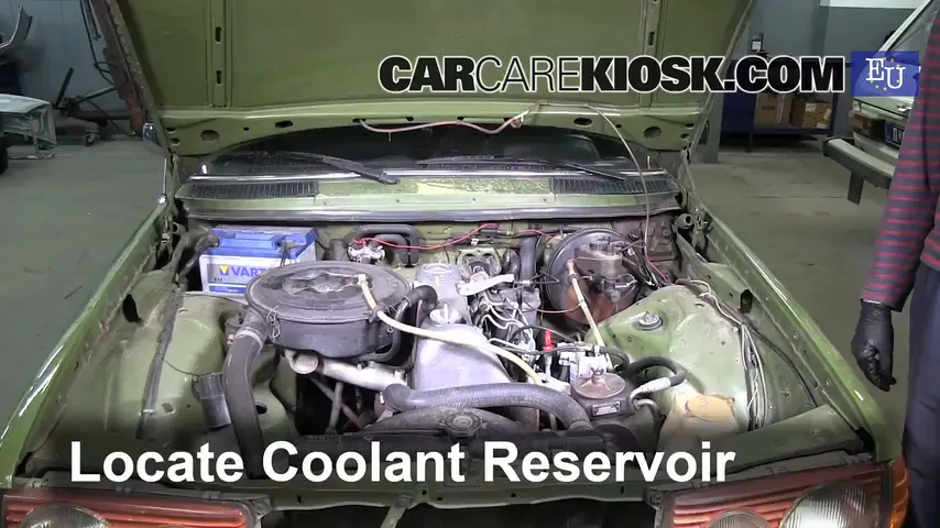 1983 Mercedes-Benz 200D 2.0L 4 Cyl. Diesel Coolant (Antifreeze)